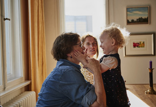 EB, with her mum and daughter. Berlin / Germany