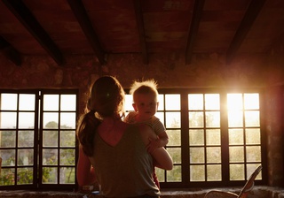 Tatjana and her daughter Hedi, Mallorca / Spain